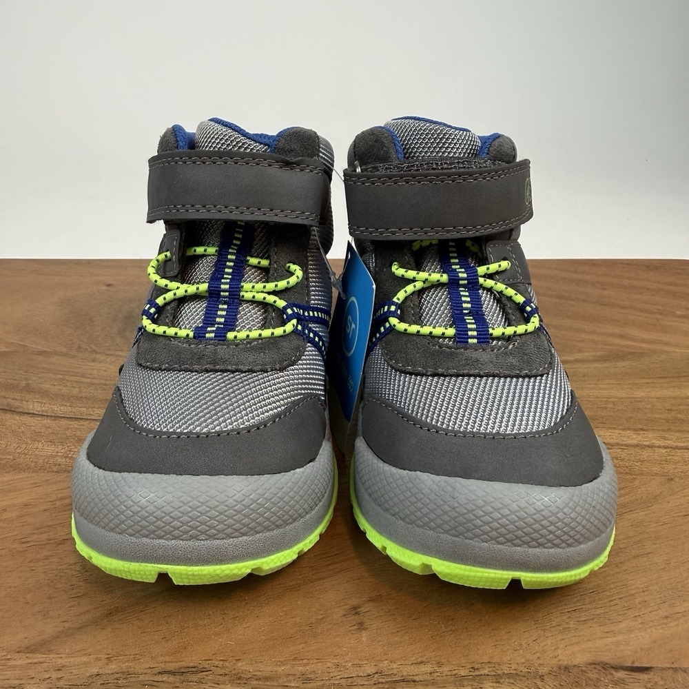New Little Kids Stride Rite Kamari Gray Sneakers Shoes Boots Size‎ 9 C - Picture 3 of 8